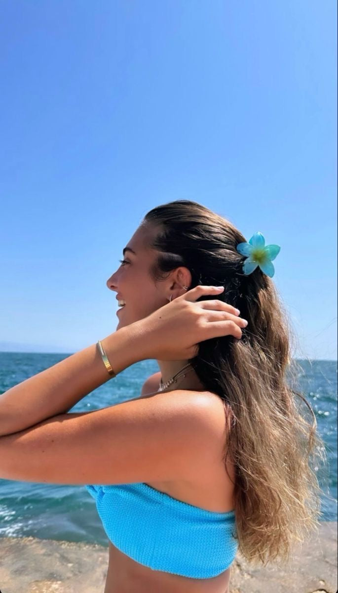 Hawaiian hair claw clip