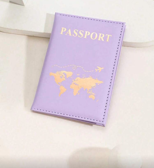 Golden map 🗺️ Passport Cover ✈️