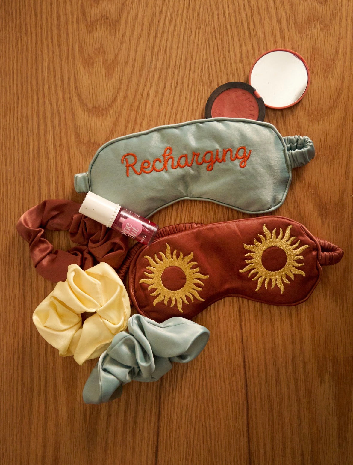 The Self-love calm satin eyemask