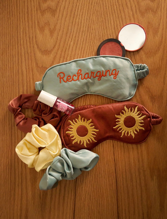 The Self-love calm satin eyemask