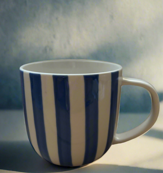 White& Blue Mug