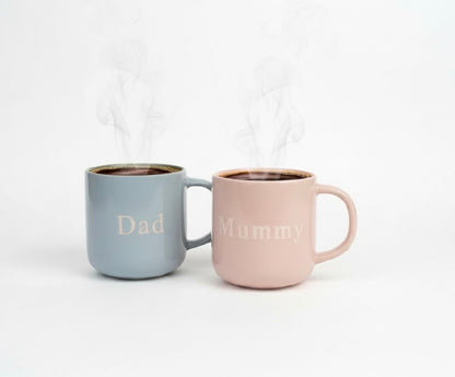 The “Mummy & Dad” Keepsake Mug Set