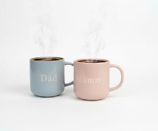 The “Mummy & Dad” Keepsake Mug Set