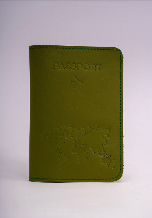 WanderLust Genuine Leather Passport Cover Holder|limited Offer up to 60% off