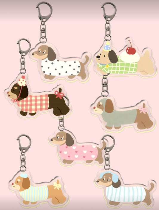 Doggies keychain