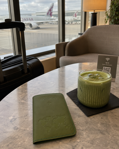 Passport to Anywhere — Genuine Leather Passport Holder Cover