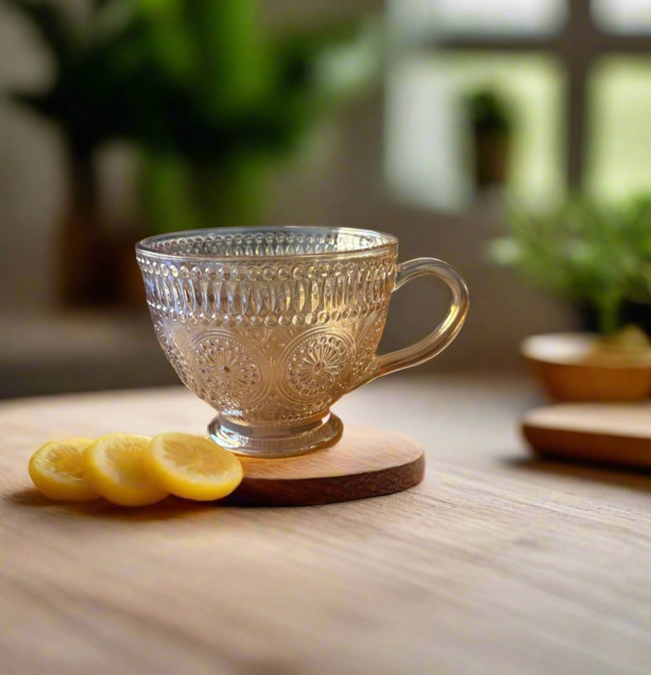 “Sip & Soften” Luxe Glass Mug