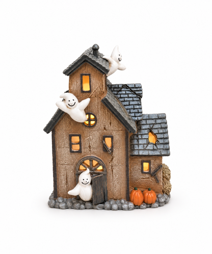 👻 Haunted Hollow Light-Up House