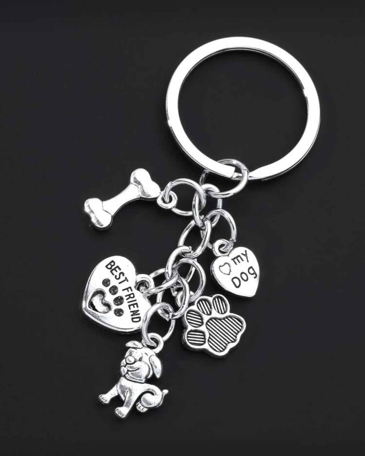 My Dog 🐾🦴Best friend keychain