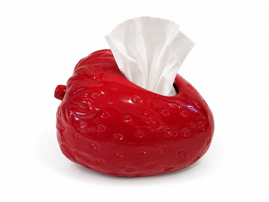 Aesthetic Strawberry Tissue Holder