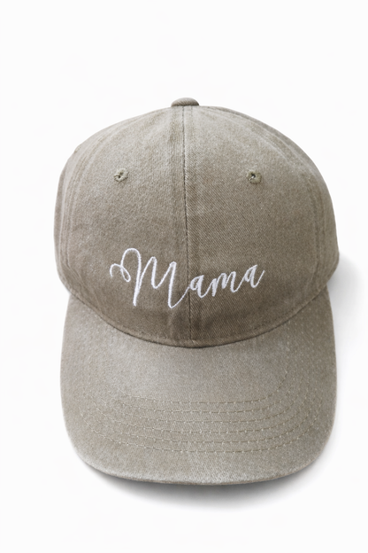 Mama Embroidered Cap| up to 60% off limited discount