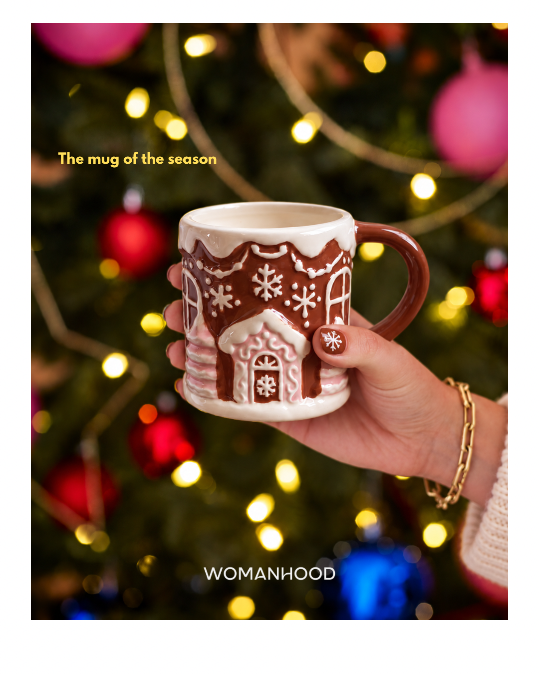 🎄🤎 Gingerbread Dreams Mug — Your Christmas Must-Have! ☕✨