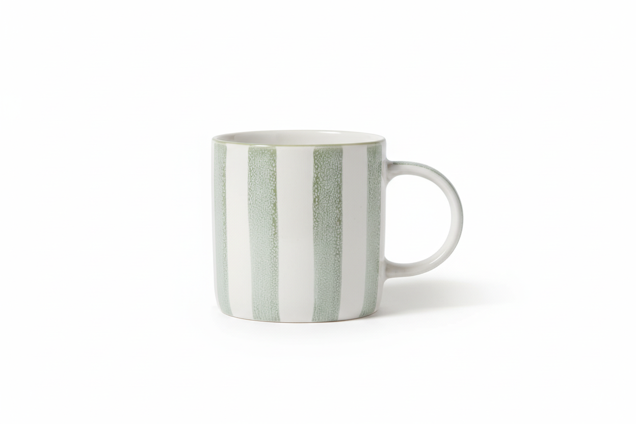 The Soft Stripe Spring Mug- Limited Edition