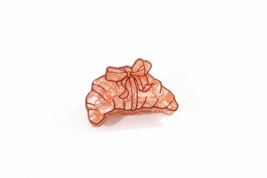 Wrapped With Love Croissant Hair Claw