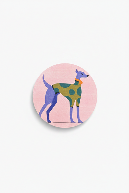 Paws & Coffee Coaster