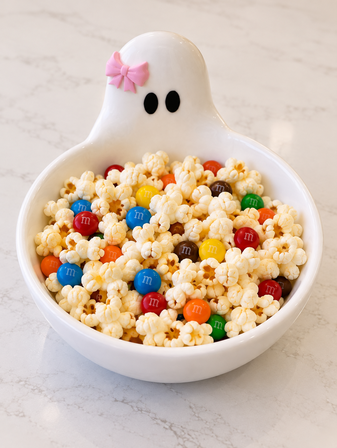 Ghostie Girl Bow Snack Bowl 🎀👻