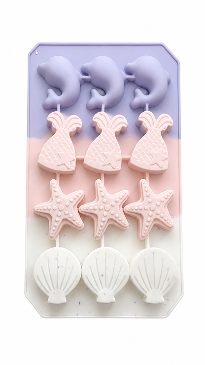 Summer Mermaid Dreams Silicone Mold