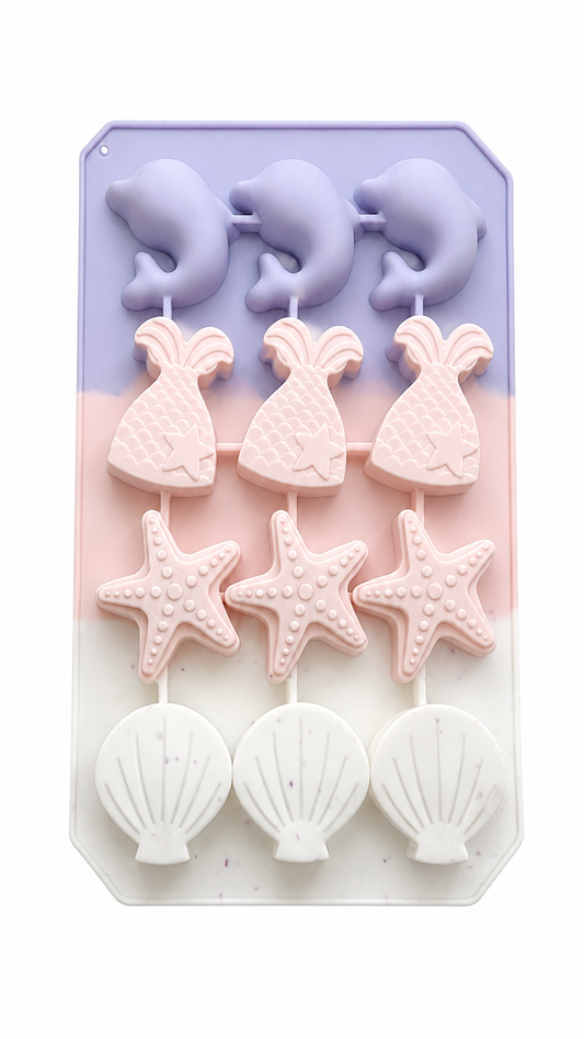 Summer Mermaid Dreams Silicone Mold