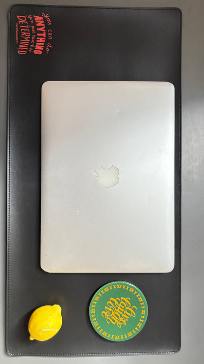 Focus aesthetic desk pad