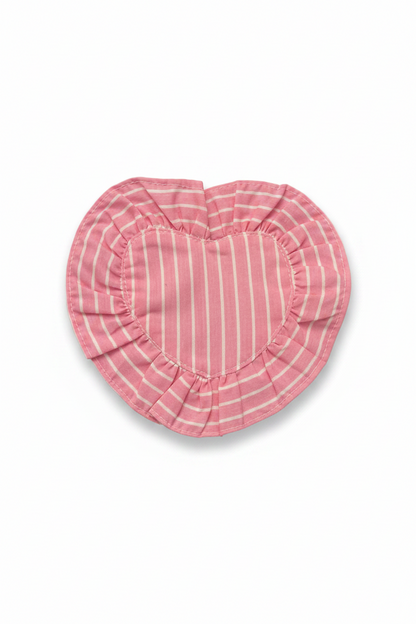 Ruffle Heart Coaster