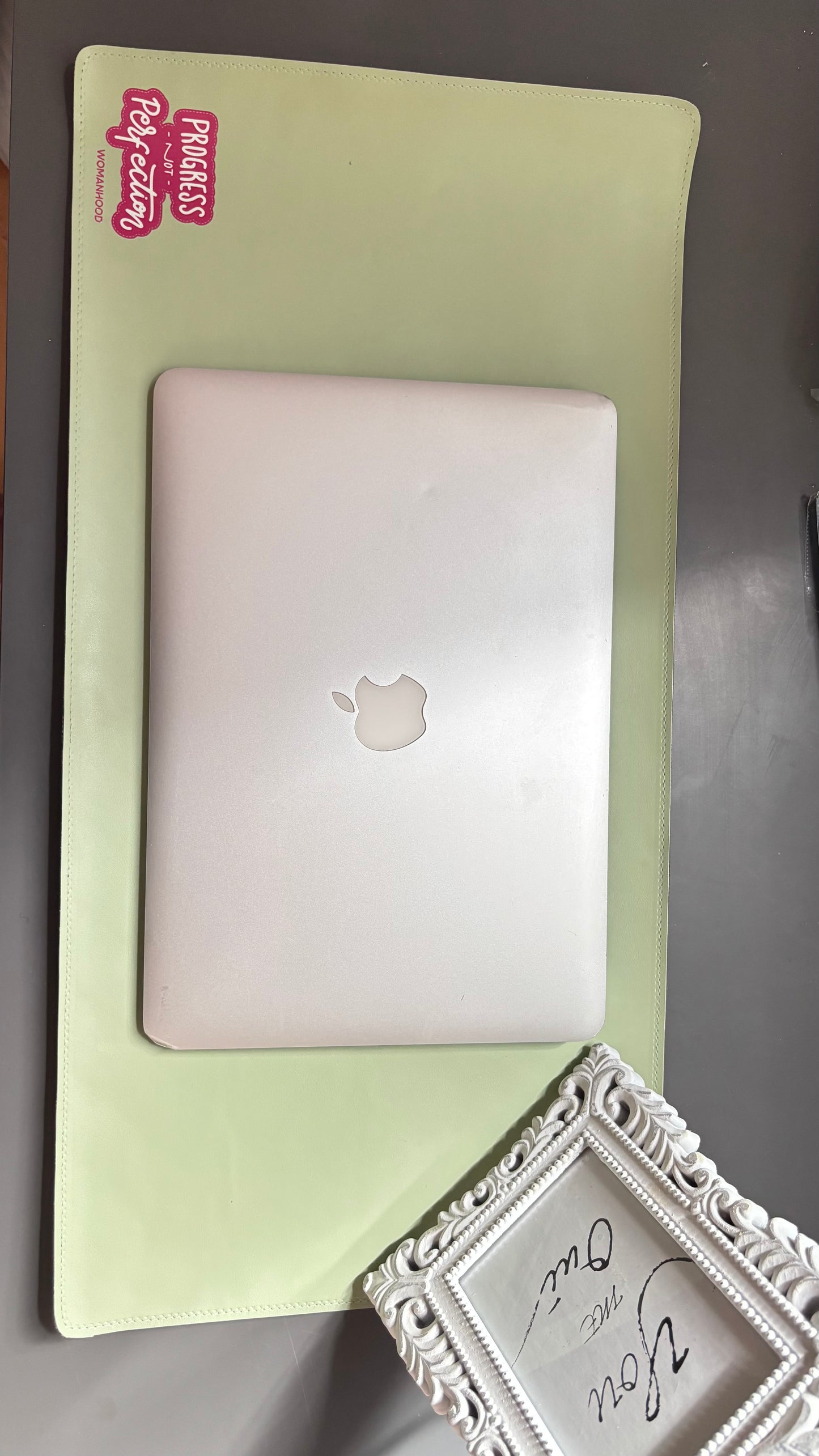 Progress Not Perfection Desk Pad