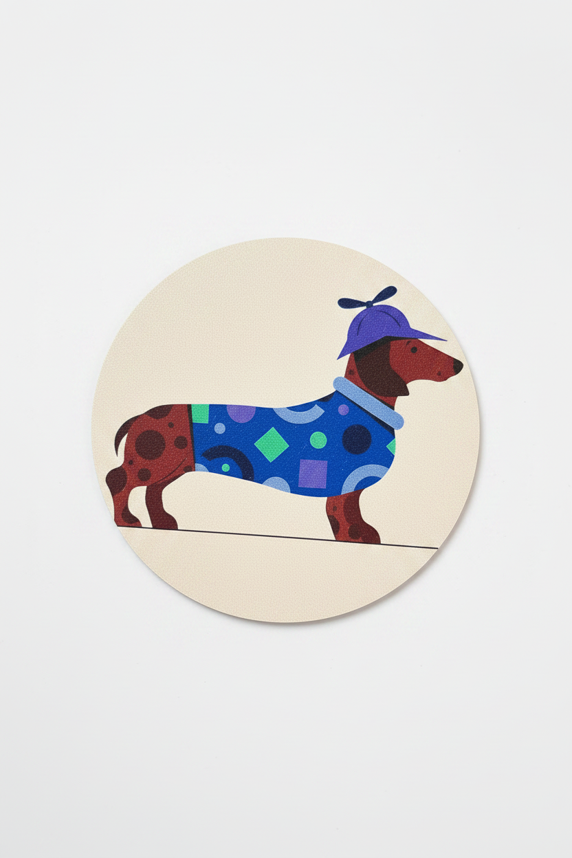 Paws & Coffee Coaster