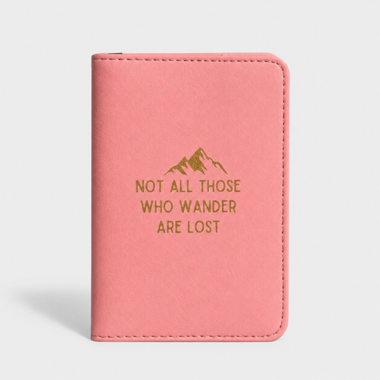 The Journey Passport Holder | Genuine Leather Passport Cover