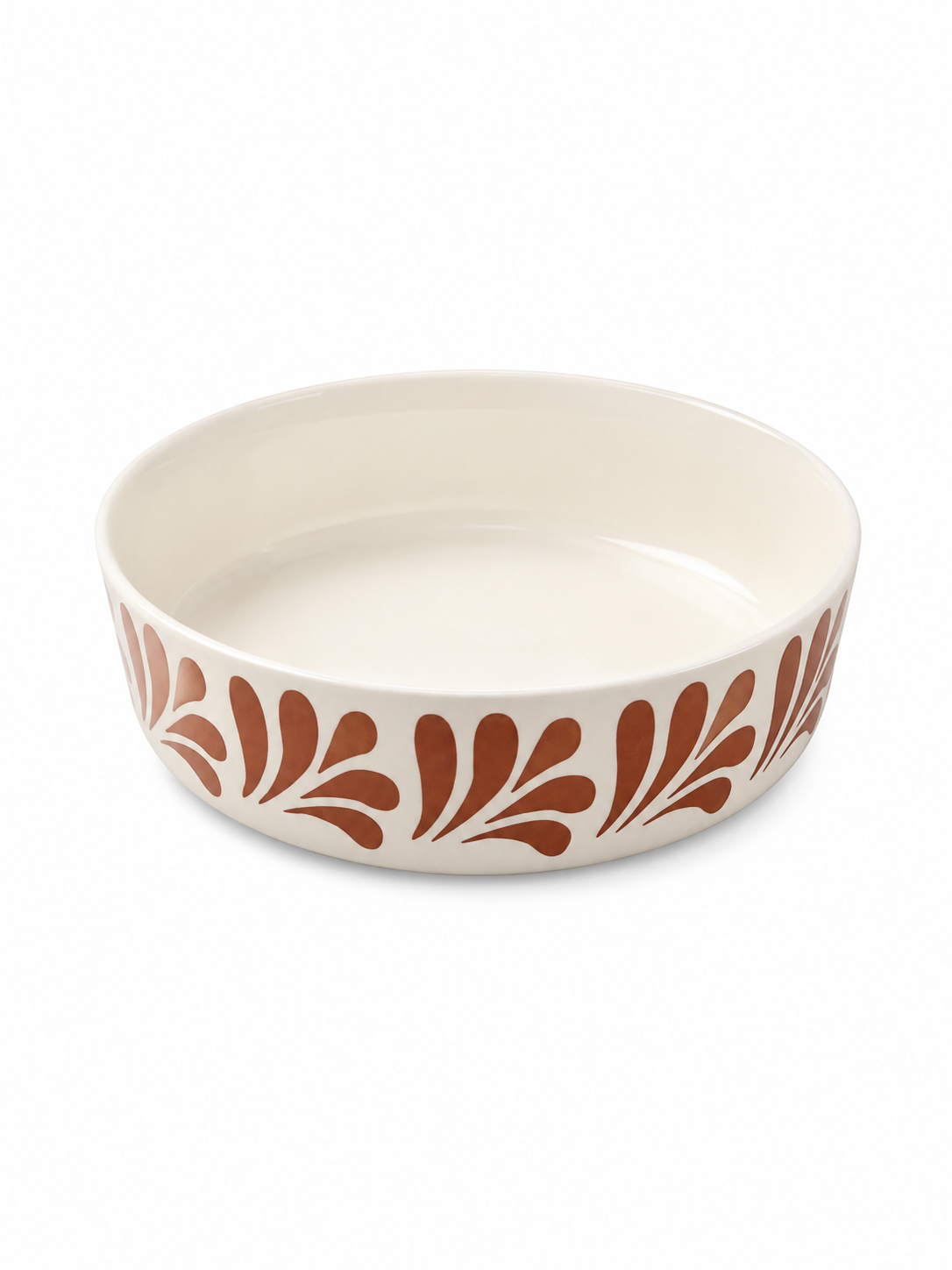 Terracotta Bloom Serving Bowl