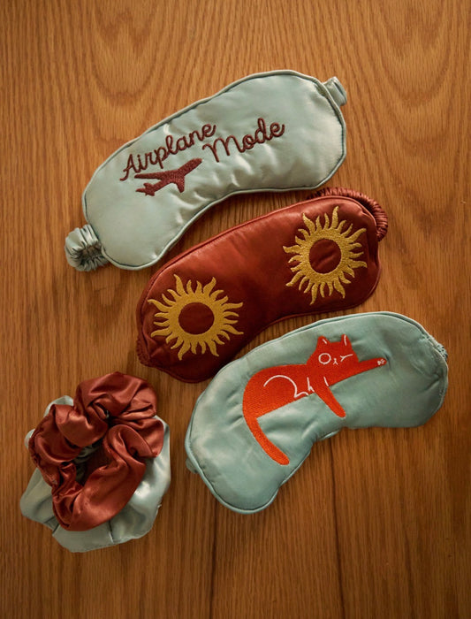 The Self-love calm satin eyemask