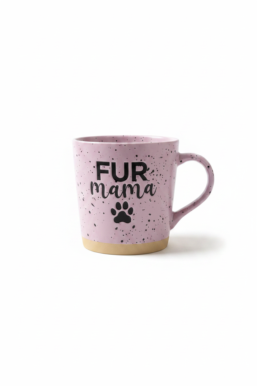 Fur Mama Mug | Ceramic Coffee Mug for Dog & Cat Moms