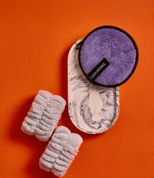 Facial cleanser sponge