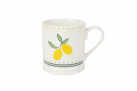 Spring Bloom Lemon Mug 🍋🌿