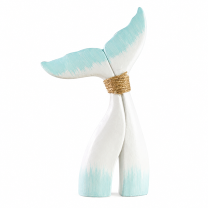 Coastal Whale Tail Decorative Sculpture – Available in 2 Sizes