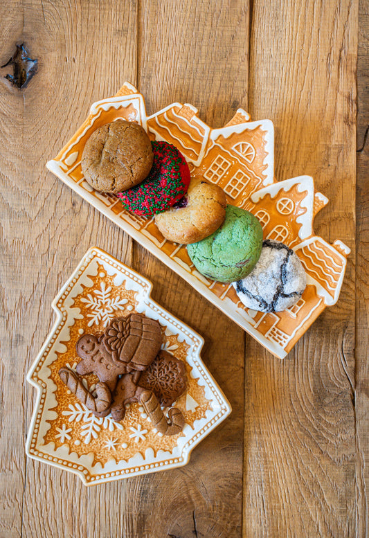 The gingerbread house platters Set| bundle ✨