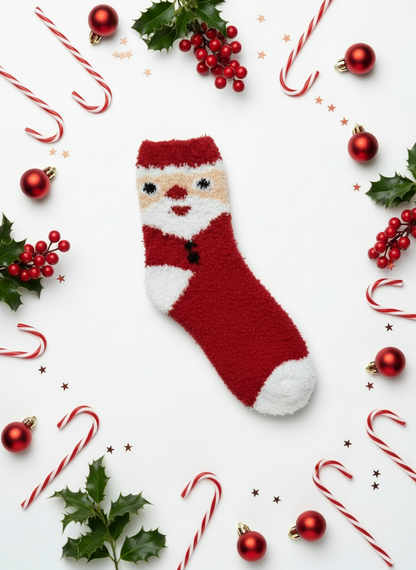 Cozy Christmas Fuzzy Socks