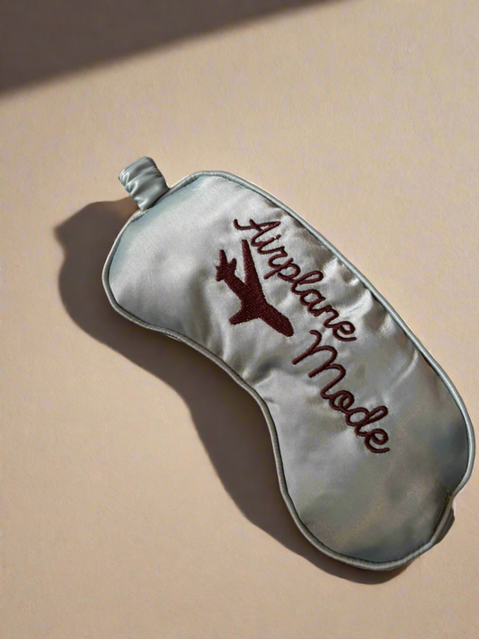 ✈️ Cloud Eye Mask – Airplane Mode