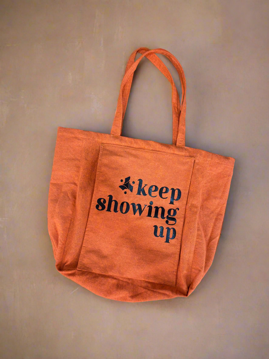 Keep showing up Yoga-Mat Bag
