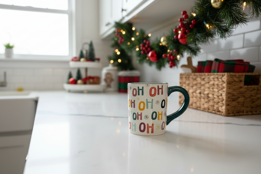 The Cheerful “Oh Oh Oh” Christmas Mug 🎄
