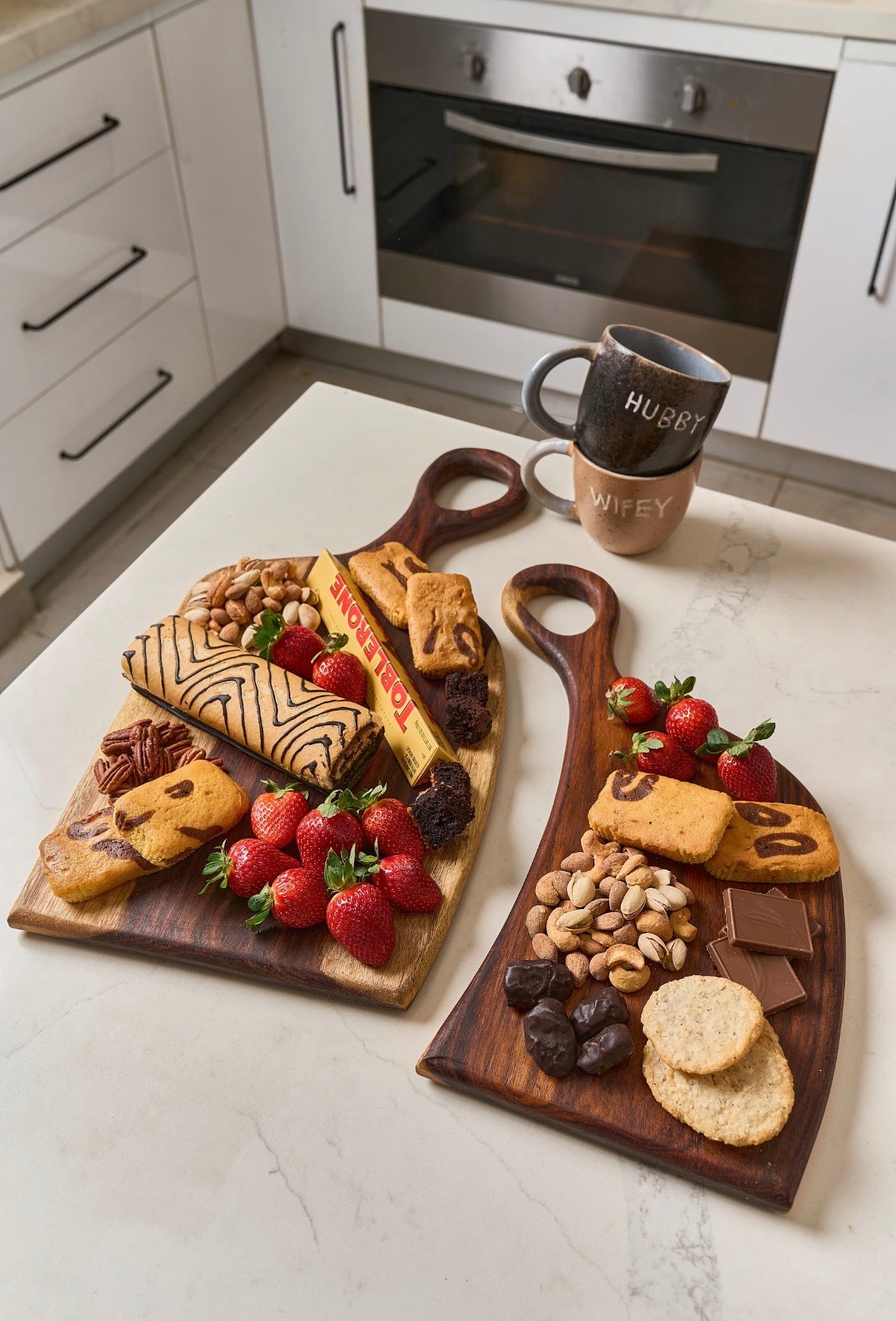 Closer Together – Couple Wooden Serving Board Set