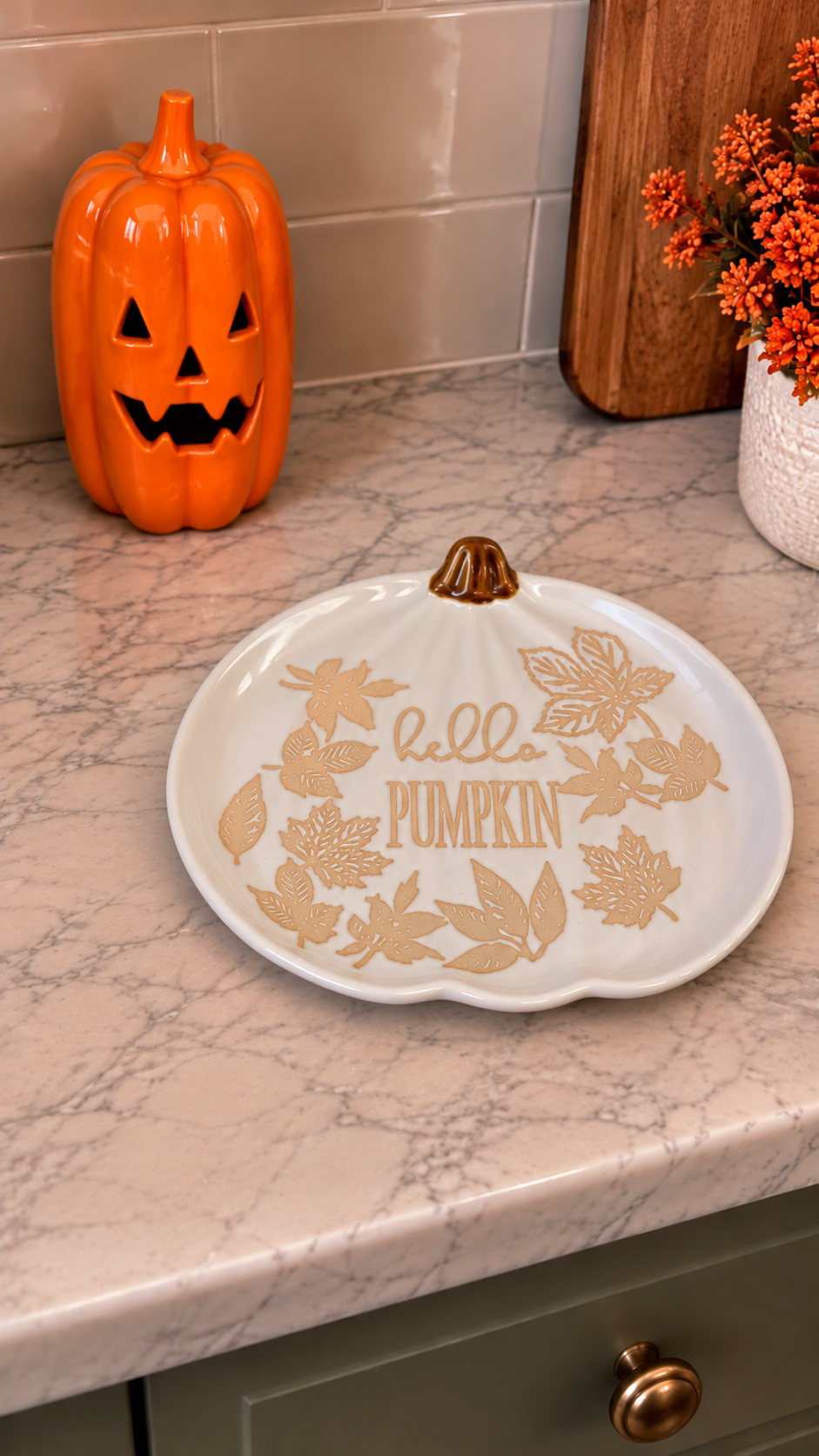 Pumpkin Patch Plate