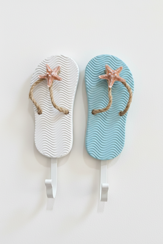 Coastal Flip-Flop Wall Hook