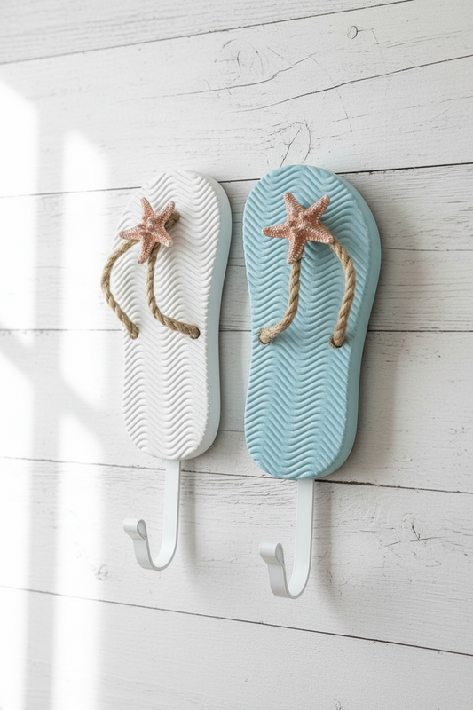 Coastal Flip-Flop Wall Hook