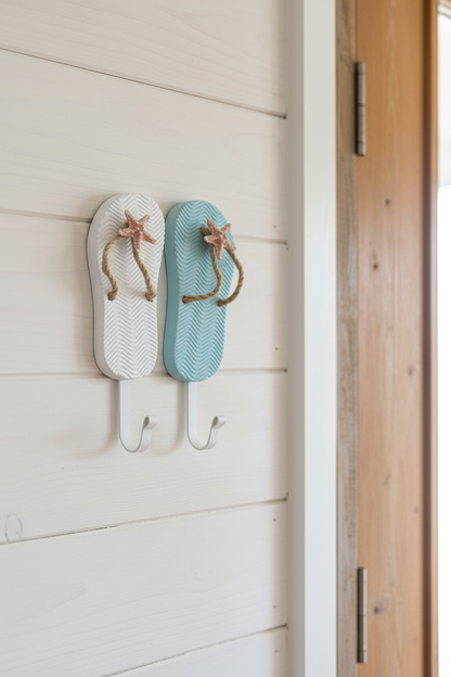 Coastal Flip-Flop Wall Hook
