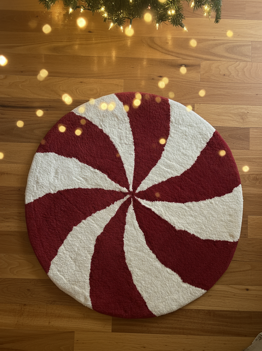 Christmas Candy Rug