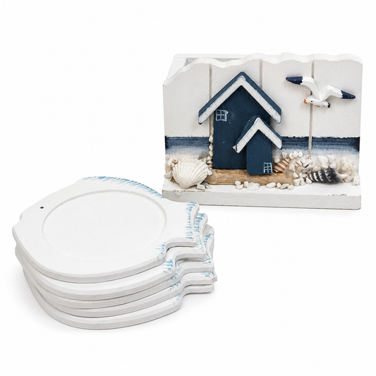 Seaside Gatherings Fish Coaster Set