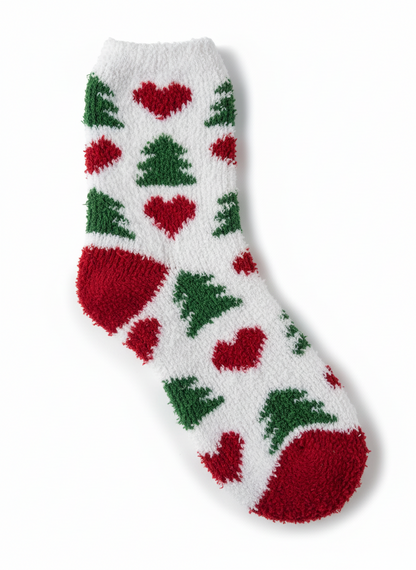 Cozy Christmas Fuzzy Socks