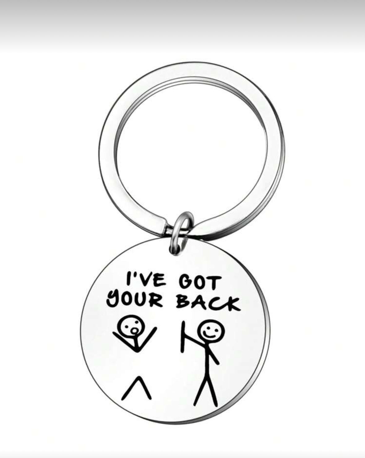 I’ve got your back keychain