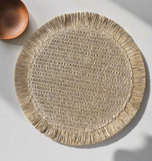 Boho Fringe Table Placemat