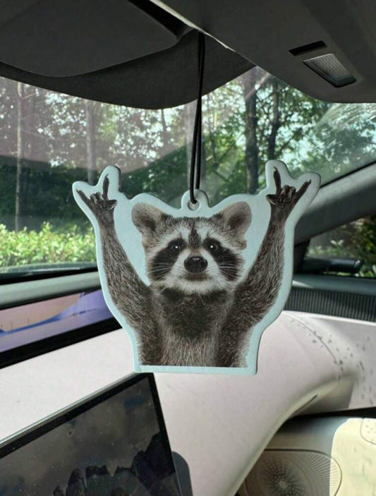 Aromatherapy car air freshener Yoo Raccoon 🤘