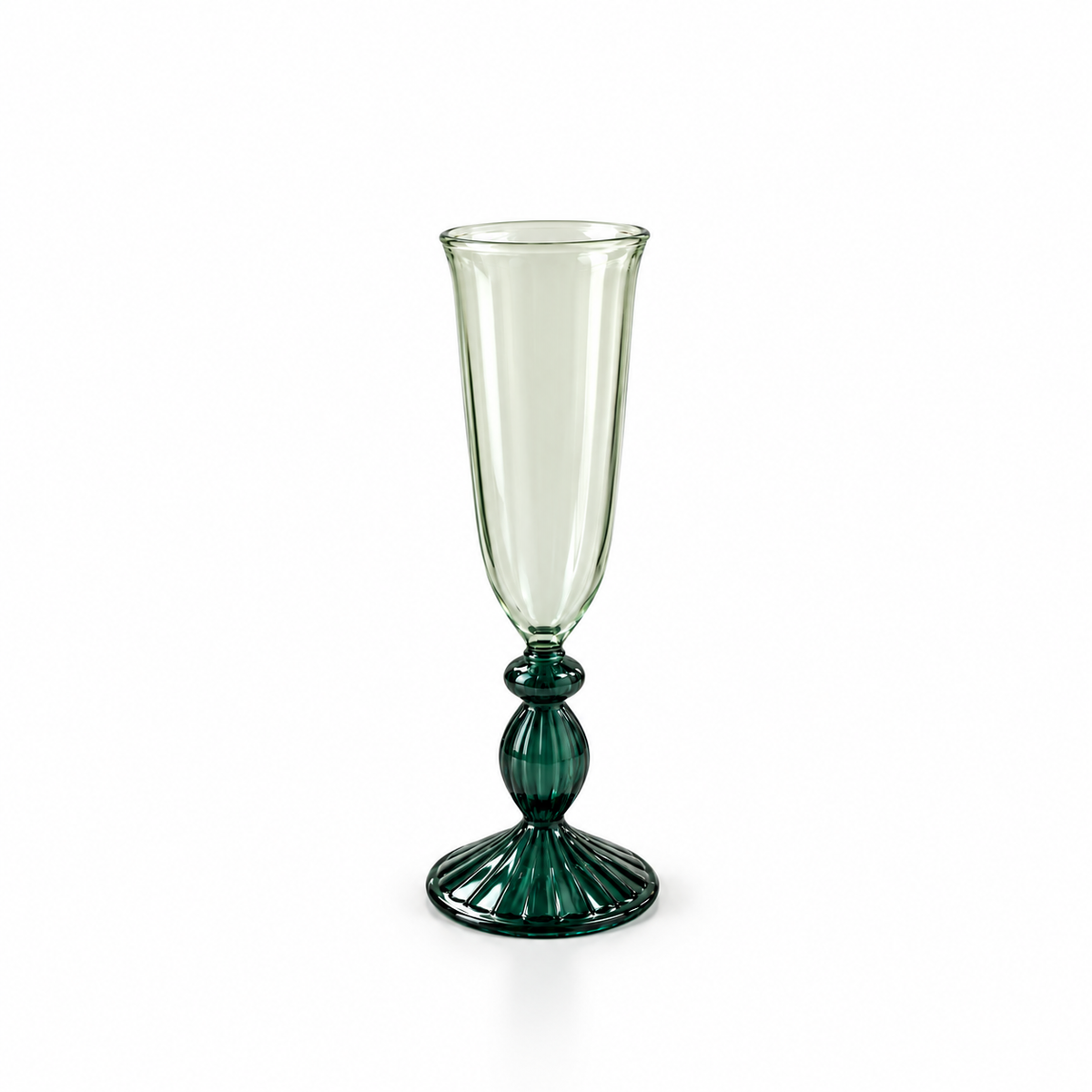 Emerald Sculpted Glass